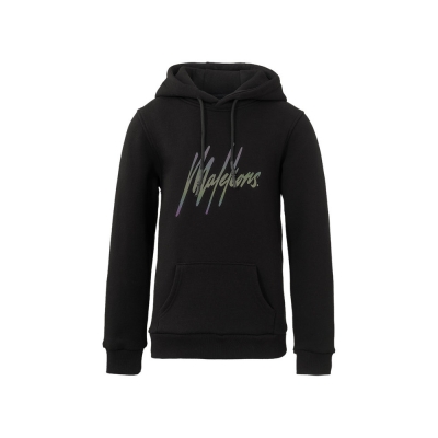 Malelions Junior Hoodie Signature - Black/Gradient Malelions Junior Hoodie Signature - Black/Gradient